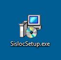 2.5. Depois de baixado execute, como administrador, o arquivo SislocSetup.