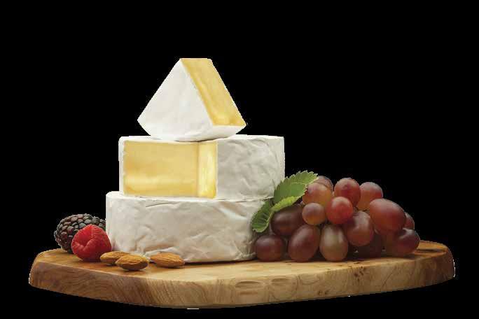 Os queijos Brie e Camembert Cruzília são queijos respeitáveis por seu delicado processo de fabricação e sua adaptação ao terroir.