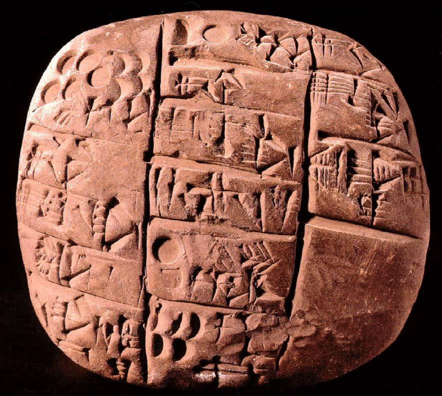 A ESCRITA A escrita foi inventada há mais de 4000 anos a. C. pelo povo sumério.