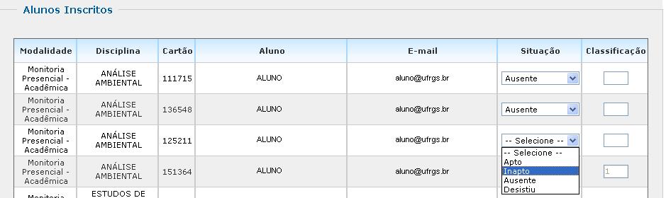 aleatória, de acordo com a definição da Banca.