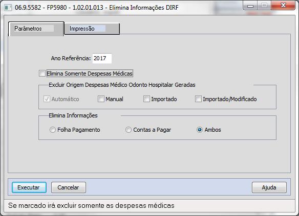 FP5980 Elimina DIRF Eliminar