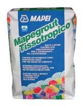 Mapegrout T60 Argamassa tixotrópica fibrorreforçada resistente aos sulfatos para a reabilitação de betão. CONSUMO: 18,5 kg/m² por cm de espessura.