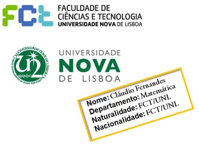 Cláudio Fernandes (FCT/UNL)