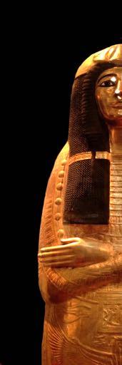 5 Descobre o caixão dourado de Henutmehyt. Sala 63 Vida e Morte no Egipto Quantos anos tem o sarcófago de Henutmehyt? Este sarcófago data do reinado de Ramesses II, cerca de 12