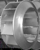 ARF / ARL CARACTERÍSTICAS Os ventiladores centrífugos tubulares possuem rotores do tipo «limit load» ou «airfoil»,