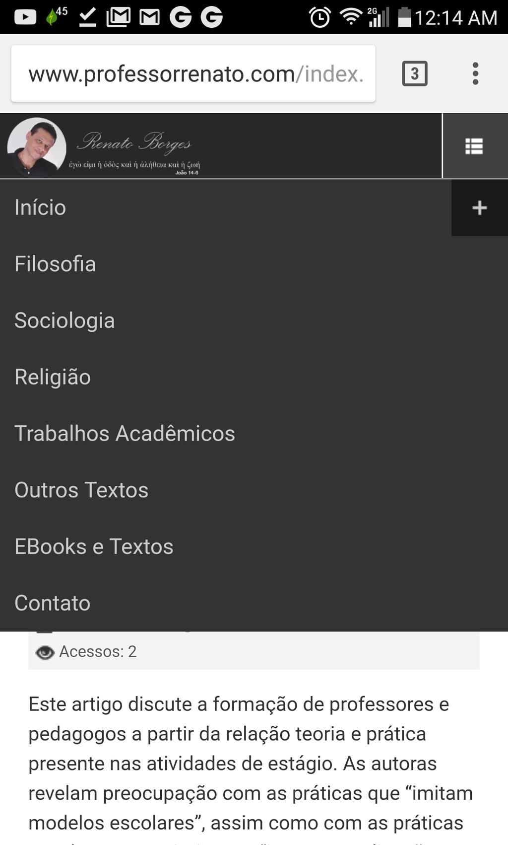 Texto Básico: www.professorrenato.com O artigo acadêmico-científico: como elaborar?