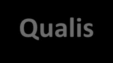 Critérios Qualis ESTRATO CRITÉRIOS A1 Índice H da Base Scopus (H-Scopus) > 20 ou fator de impacto no Journal of Citation Reports (JCR) > 1,0, o que for mais favorável ou periódico.