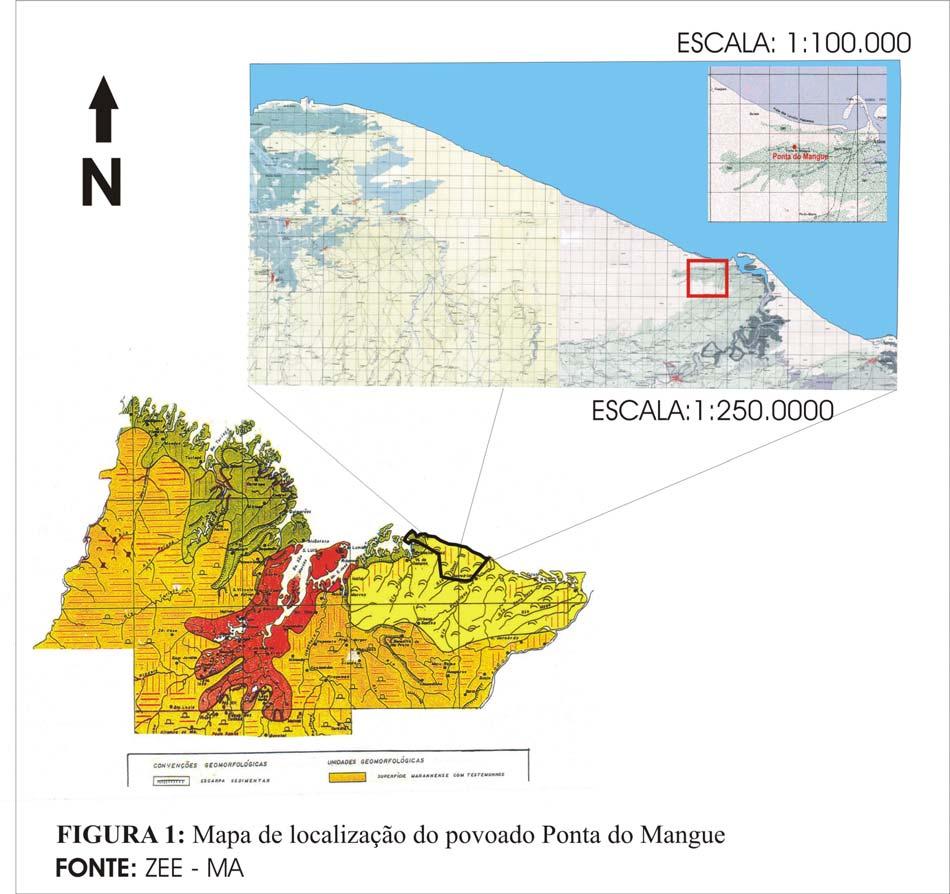 3 METODOLOGIA O presente estudo está inserido em um projeto mais abrangente que tem o objetivo de analisar o conjunto das ações desenvolvidas pela comunidade humana residente no povoado Ponta do