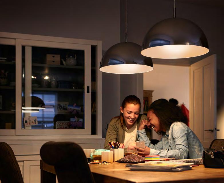 A luz certa, imediatamente! Acendimento instantâneo As lâmpadas LED Philips produzem luz imediatamente.