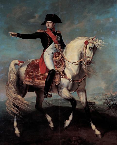 Assinatura de Napoleão A ação militar e política de Napoleão tornou-o num herói, numa lenda.