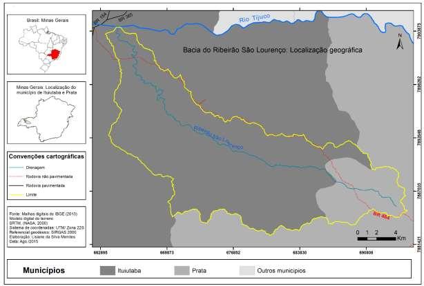 163 Lisiane da Silva Mendes e Roberto Rosa conservação/degradação em uma bacia hidrográfica, visto que a soma desses fatores relacionada ao uso da terra influencia nas condições ambientais em uma