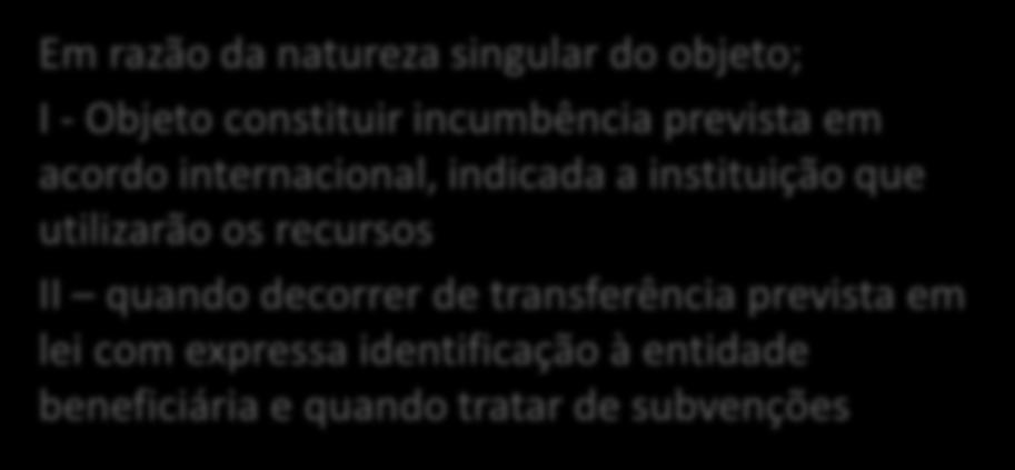 VI caso de atividades voltadas ou vinculadas a serviços de educação, saúde e assistência social, DESDE QUE previamente