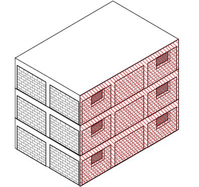 Situação Paradigma Chapisco: Área de aplicação (estrutura e alvenaria de fachada/ paredes internas/ teto) Dificuldade de aplicação (com vãos/ sem vãos) Método de aplicação (rolo/ colher/ equip.