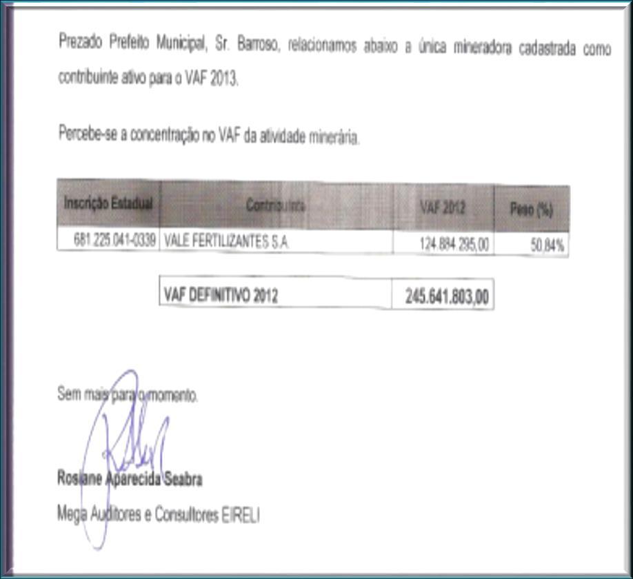 Jornal da Cidade - Uberaba 18 de novembro Ao citar a importância da Vale Fertilizantes para Uberaba, o prefeito Paulo Piau destacou a participação da empresa