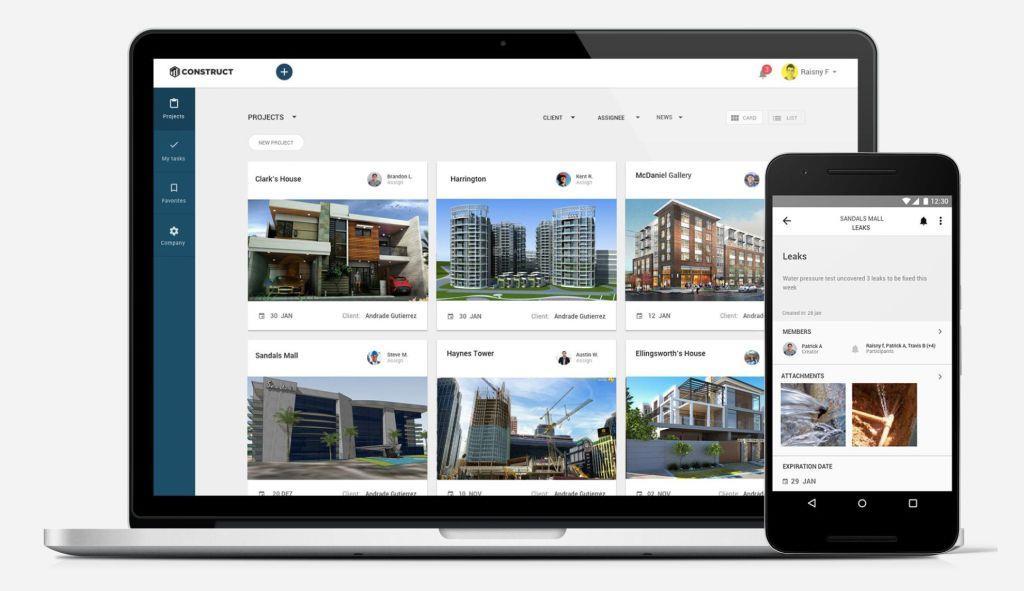 Desenvolvido especialmente para as empresas de engenharia e construção civil, o Construct App é uma ferramenta de comunicação, colaboração entre equipes e gerenciamento de projetos e obras.