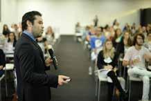 Com linguagem técnica e profissional, o evento teve palestrantes de cinco