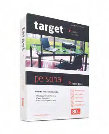 grupo portucel A marca Target caracteriza se por ter um posicionamento moderno e caloroso, dispondo de uma gama que oferece a escolha ideal para todo o tipo de consumidores, onde se inclui a