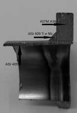 Tabela 4 - Composição química do arame tubular AISI 409 Ti e Nb biestabilizado.