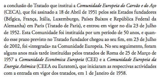 Da cooperação euro-atlântica à integração europeia das Comunidades (7)