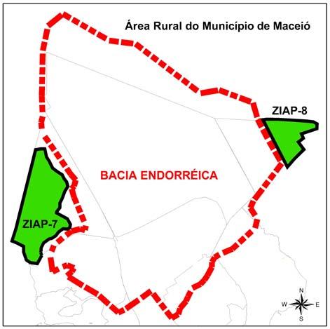 58 Figura 18 Localização da ZIAP-7 e ZIAP-8. Fonte: Base Cartográfica de Maceió, PMM, 1999/2000; MACEIÓ, 2007.
