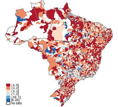 Devemos expandir o atendimento de creche a mais 3,4 milhões de crianças, para atingir metade da população até 3 anos 50% Taxa de Atendimento Creche Brasil - 2004-2015 META PNE 2024 Percentual de