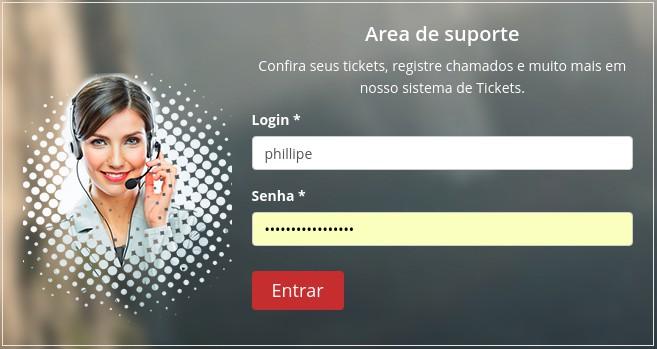 Abertura de Chamados 1. Acesse a Área do Cliente disponibilizada no link http://www.phconsultoria.com.br/novo/index.phtml#central ou diretamente pelo endereço http://suporte.phconsultoria.com.br. 2.