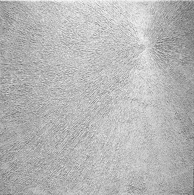 268 ART IS ON n.º 5 2017 Figs. 04 Rotação central branco II, Almir Mavignier, óleo sobre tela, 100x100 cm, 1981. Imagem cedida pela Dan Galeria.