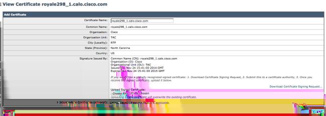 Neste momento seu certificado está agora pronto para ser usado para S/MIME em seu ESA. Associe um certificado PEM Você deve agora adicionar seu certificado PEM-formatado às chaves públicas S/MIME.