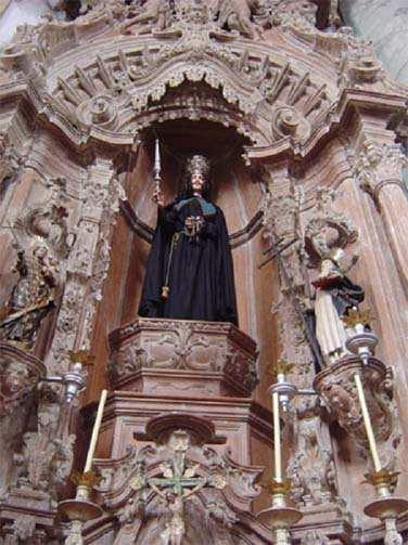Altar de São Luis Rei de França do lado