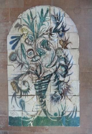 Anexo I (Levantamento) 68 1963 "Capricho" Painel de azulejos MNAz 110 x