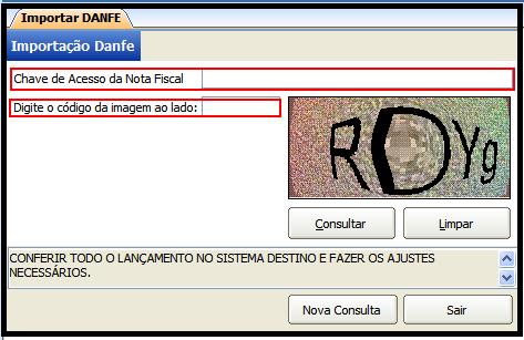 Caso tal Cadastro ainda não exista na base de dados, incluí-lo, fazendo o mesmo com o Cadastro de Mercadorias.