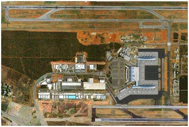 Concessões Resultados do Leilão: Brasília Consórcio vencedor: Inframérica (Infravix + Corporación America) Tráfego em 2011 : 15,3 milhões pax Tráfego estimado em 2037: 50