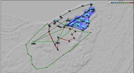 faixa de frequência de 2,4 GHz