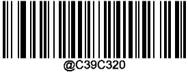 ** Acessar Configurações Transmitir Caractere de Início/Fim do Código 32 O Código 32 deve ser habilitado para este parâmetro funcionar.