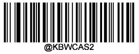 Leia o código de barras Atraso personalizado. 3. Leia o código de barras numéricos 5 na seção Código de barras de dígitos, em Anexos. 4.