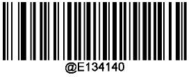 ** Acessar Configurações EAN-13 Começando com 414/419 Código Adicional Necessário Esta configuração programa o leitor para exigir um código adicional (2 dígitos ou 5 dígitos) nos códigos de barras