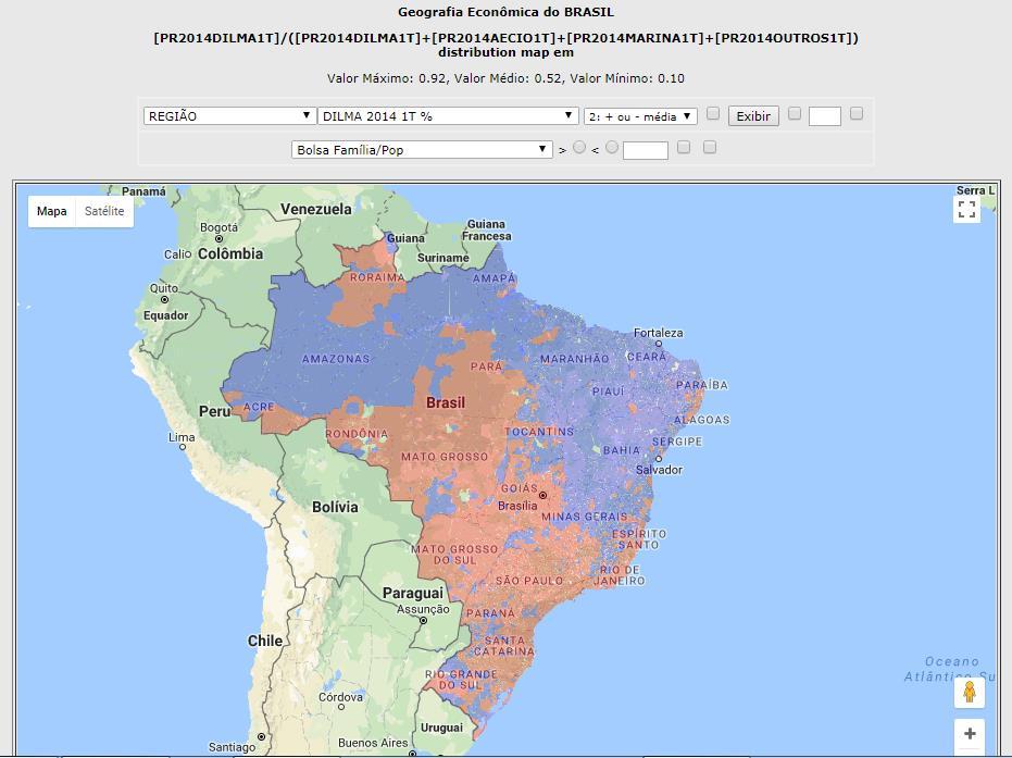 Sobre características espaciais da reeleição de Dilma em 2014 Rogério Vianna, novembro de 2017 rsvianna@hotmail.com,