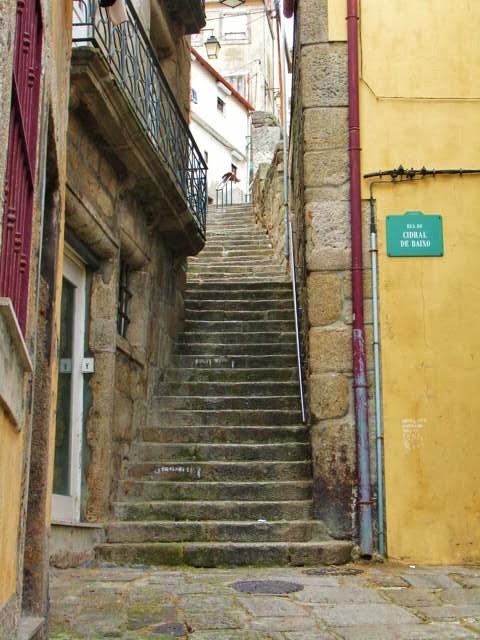 ruas são até hoje em escada.