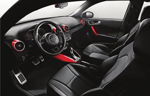 Acessórios Genuínos Audi Curta seu Audi A1 com a qualidade dos nossos acessórios genuínos, criados e