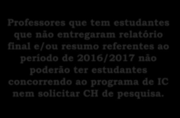 relatório final e/ou resumo