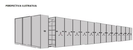 Página 22 LOTE 15 - ESTANTE DESLIZANTE ITEM DESCRIÇÃO DOS PRODUTOS UND QUANT Conjuntos de Arquivos Deslizantes Fornecimento e instalação de 02 (dois) conjuntos de Arquivos Deslizantes composto de 02