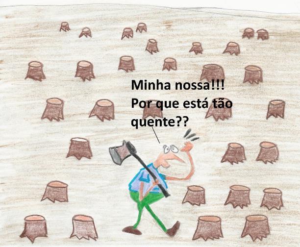 Fatores geográficos ou fatores do clima Vegetação Protege a superfície terrestre da insolação direta; Diminui as temperaturas