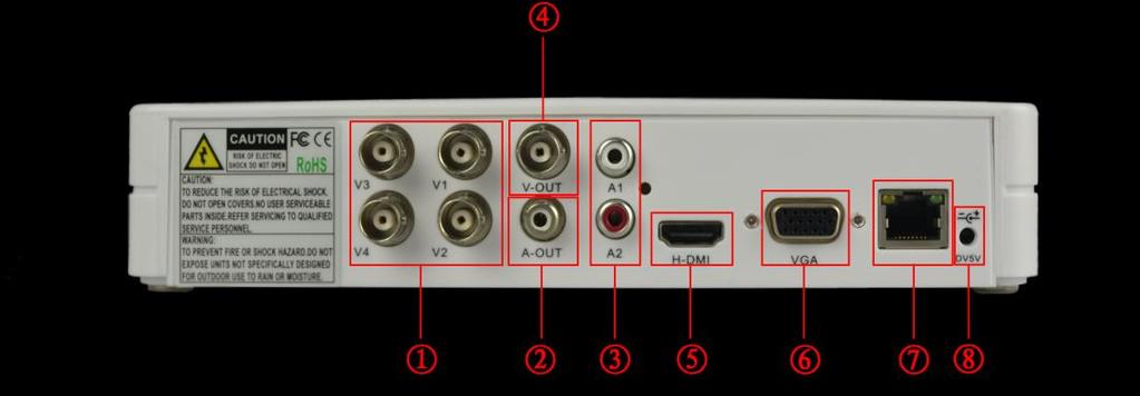 Possui um avançado padrão de compressão de vídeo H264, obtendo-se uma imagem de alta qualidade.