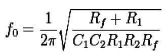 4//6 SALLEN KEY - PASSA FAIXA tipo II Poui requência de corte uperior e inerior idêntica, denominada como requência central. RÉDITOS: http://www.eletrica.upr.br/marlio/te54/capitulo5.