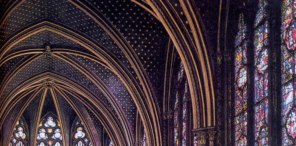 Catedral de Chartres As paredes foram transformadas em cristais