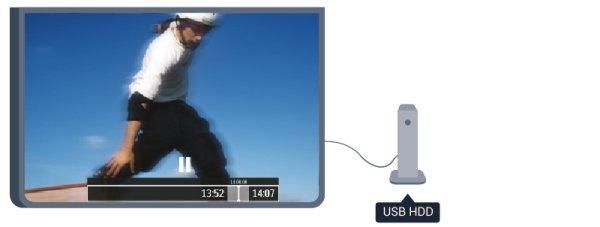 8 Pause TV e gravações Se ligar um disco rígido USB, pode colocar em pausa e gravar uma emissão de um canal de televisão digital. Pode ligar e ver os seus amigos em qualquer parte do mundo.