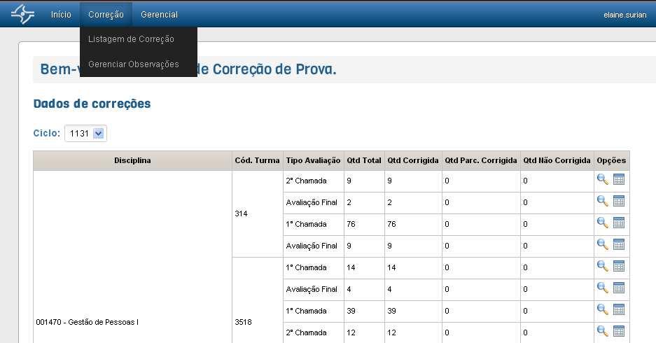 Corrigido No primeiro acesso ao sistema, todas as