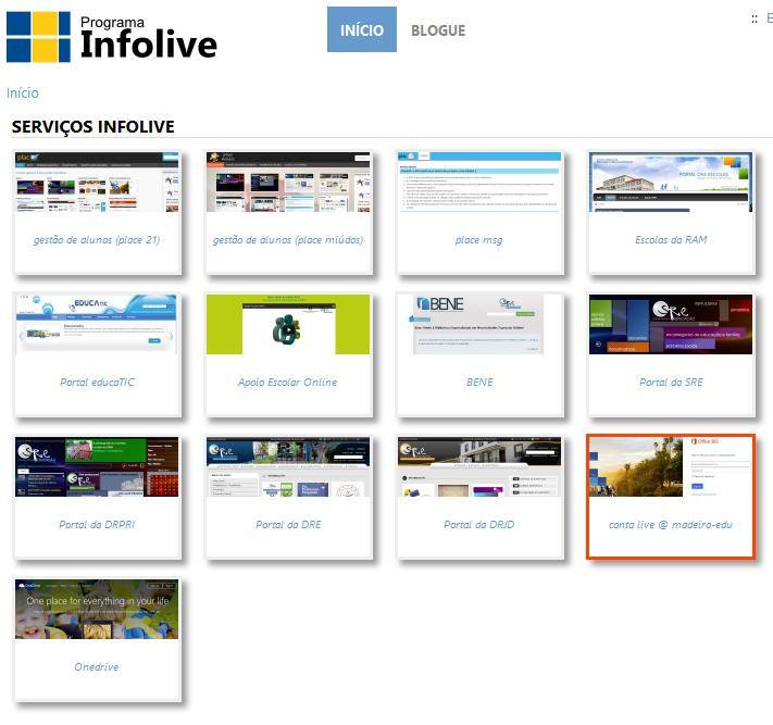 SERVIÇOS INFOLIVE EMAIL M a n u a l d o C o r r e i