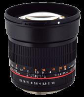 Felizmente, a Rokinon manteve a qualidade óptica à altura das lentes Fujinon e, pelo próprio nome, dá para notar o destaque desta objetiva: a abertura de f/1.2 numa lente fixa de 50 mm.