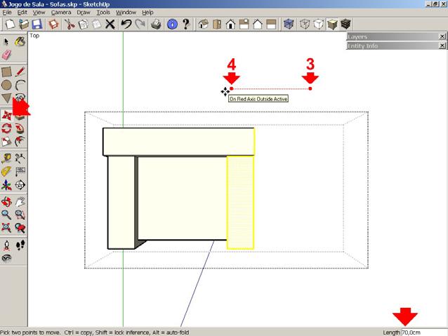 11 23. Utilize o comando TOP VIEW para visualizar a parte de cima do volume.